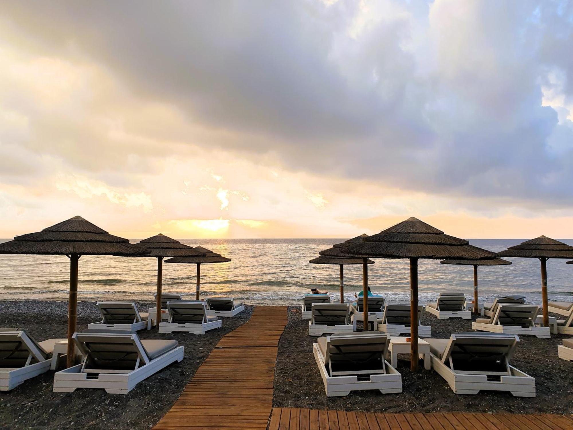 Arion Bay Hotel Santorini Kamári Eksteriør bilde